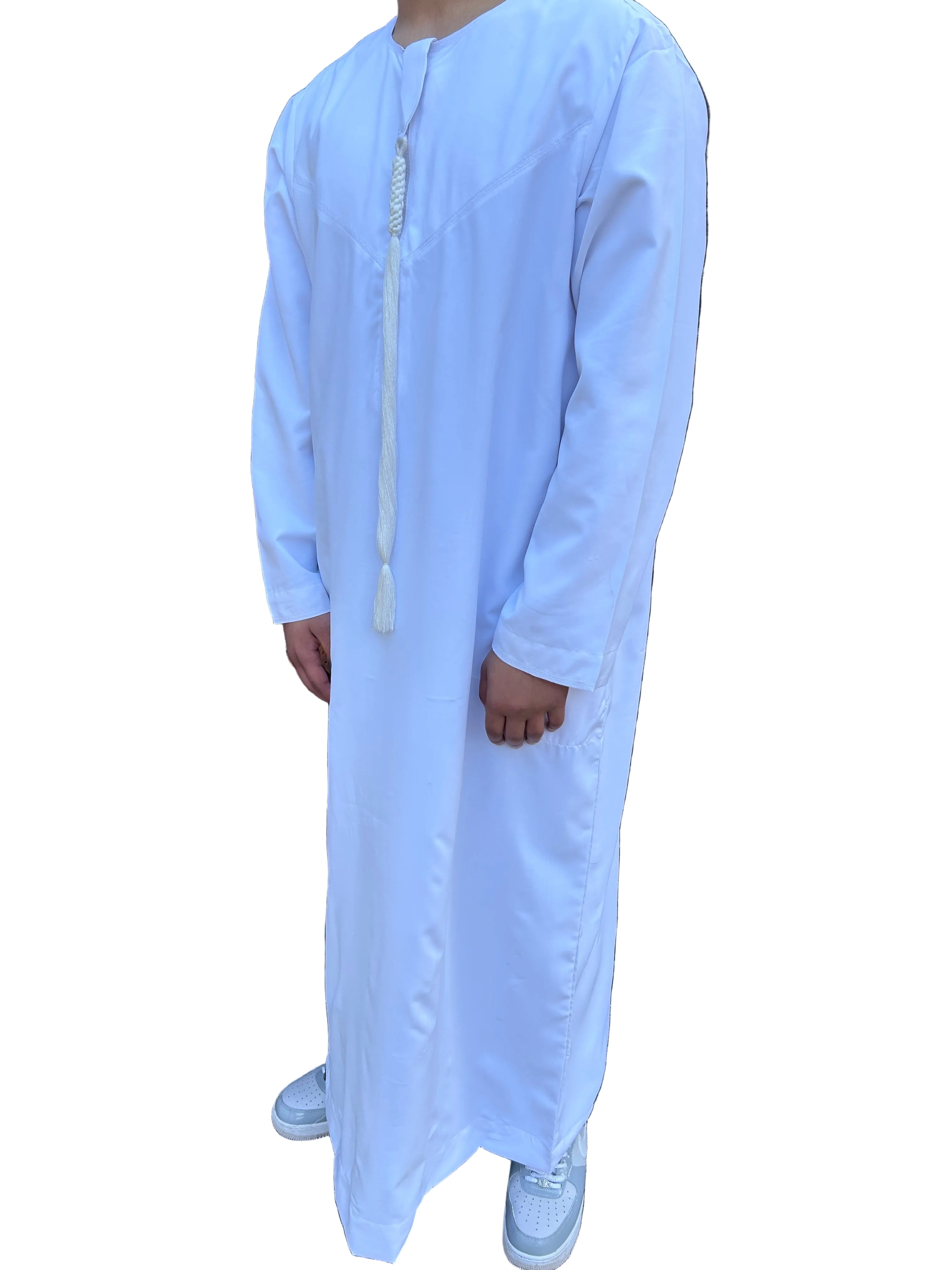 AL Noor Emirati Thobe - White