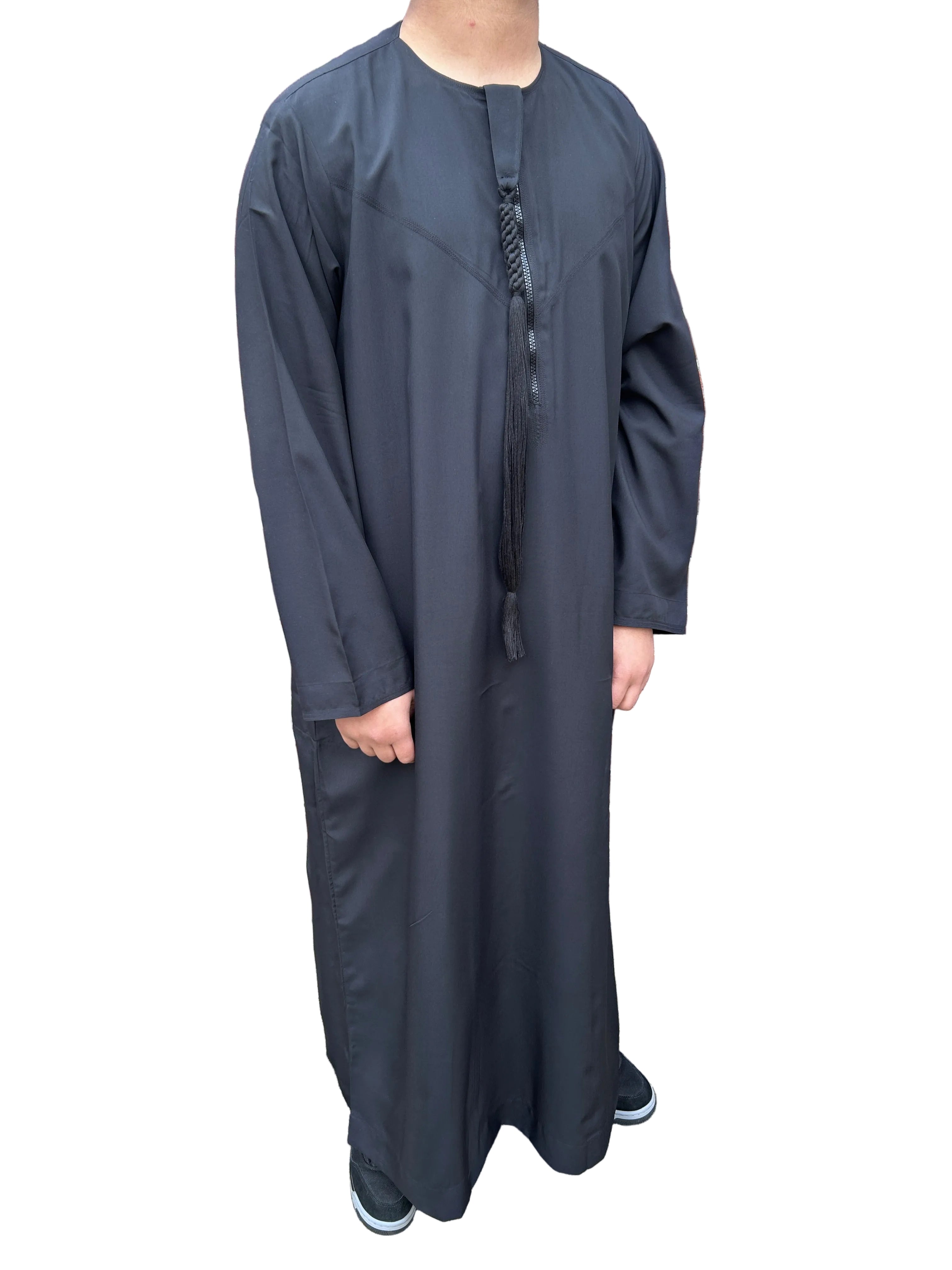 AL Noor Emirati Thobe - Black