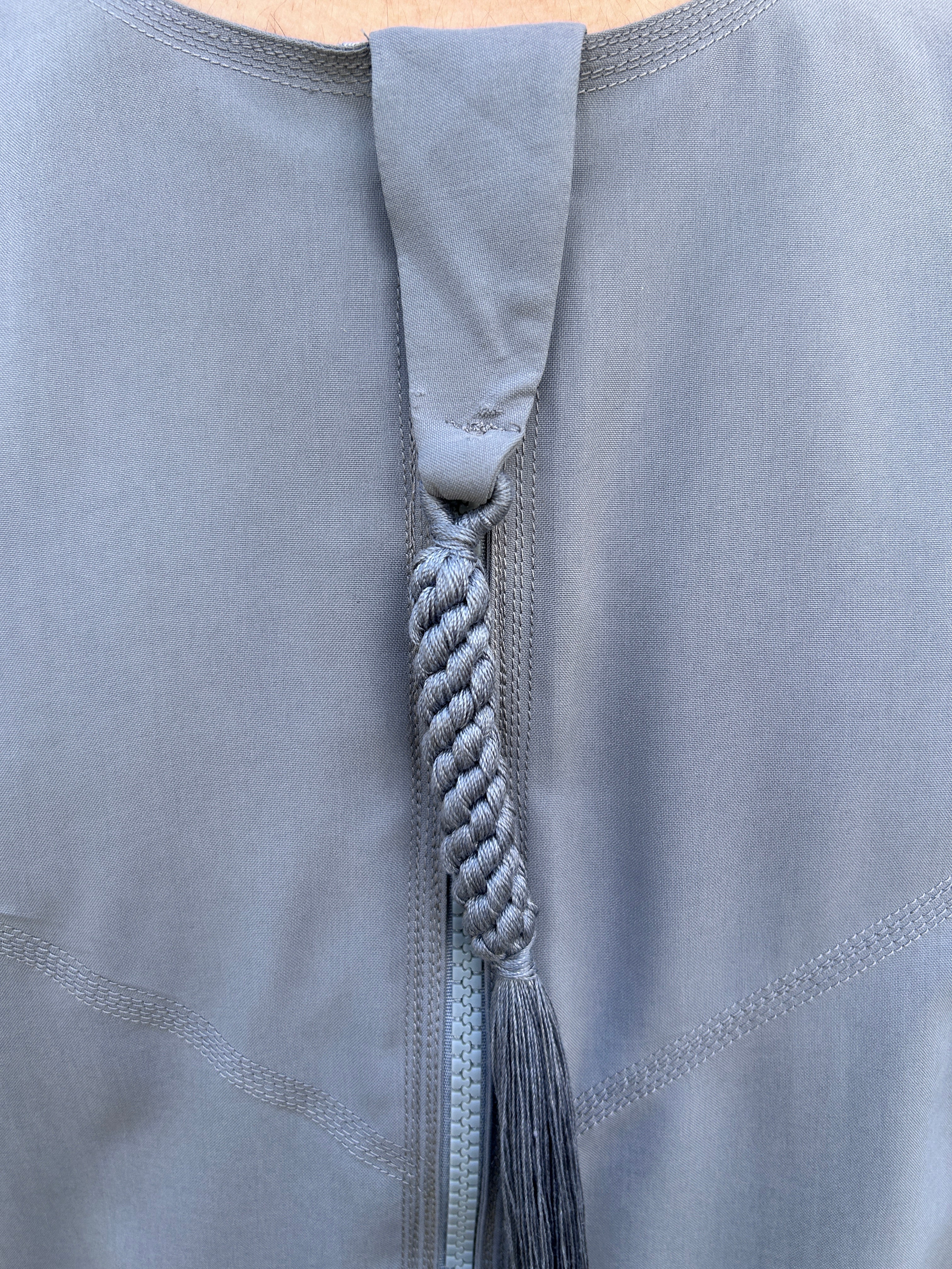 AL Noor Emirati Thobe - Grey