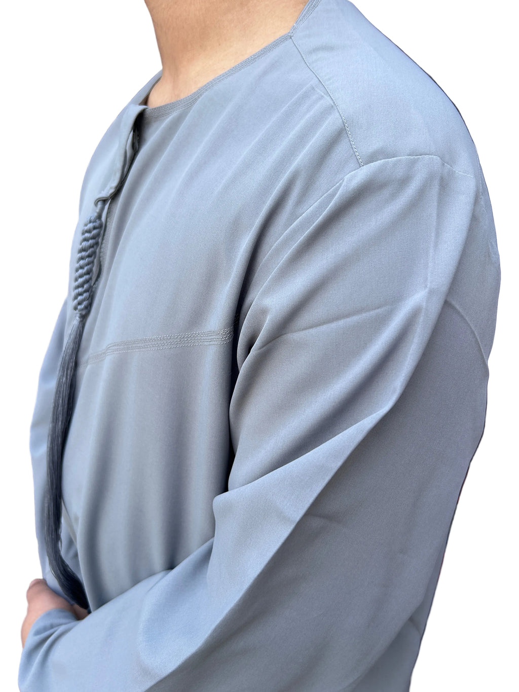 AL Noor Emirati Thobe - Grey