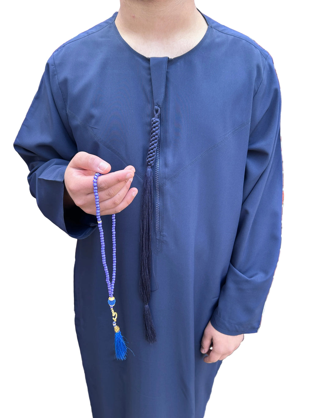 AL Noor Emirati Thobe - Navy
