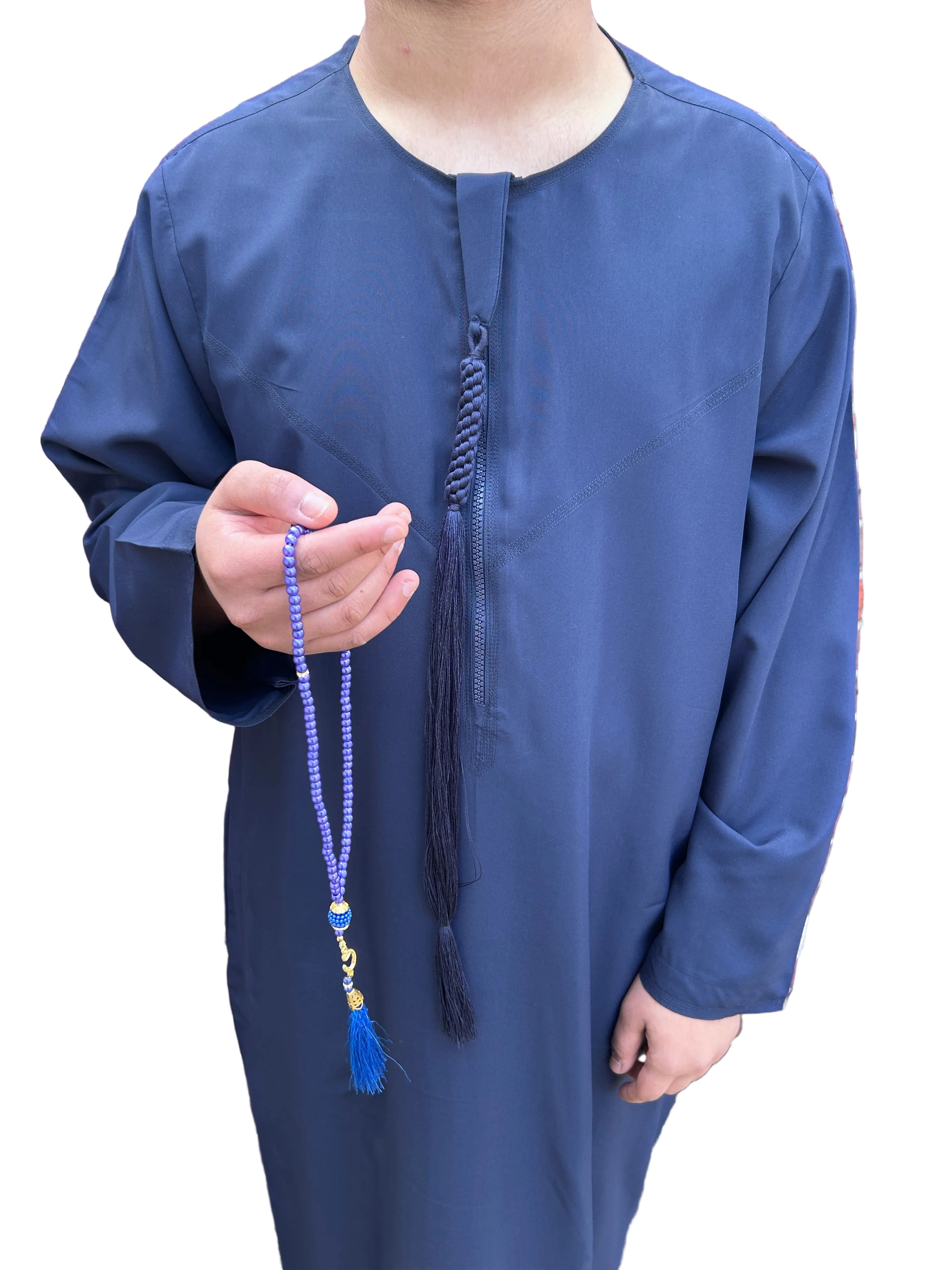 AL Noor Emirati Thobe - Navy