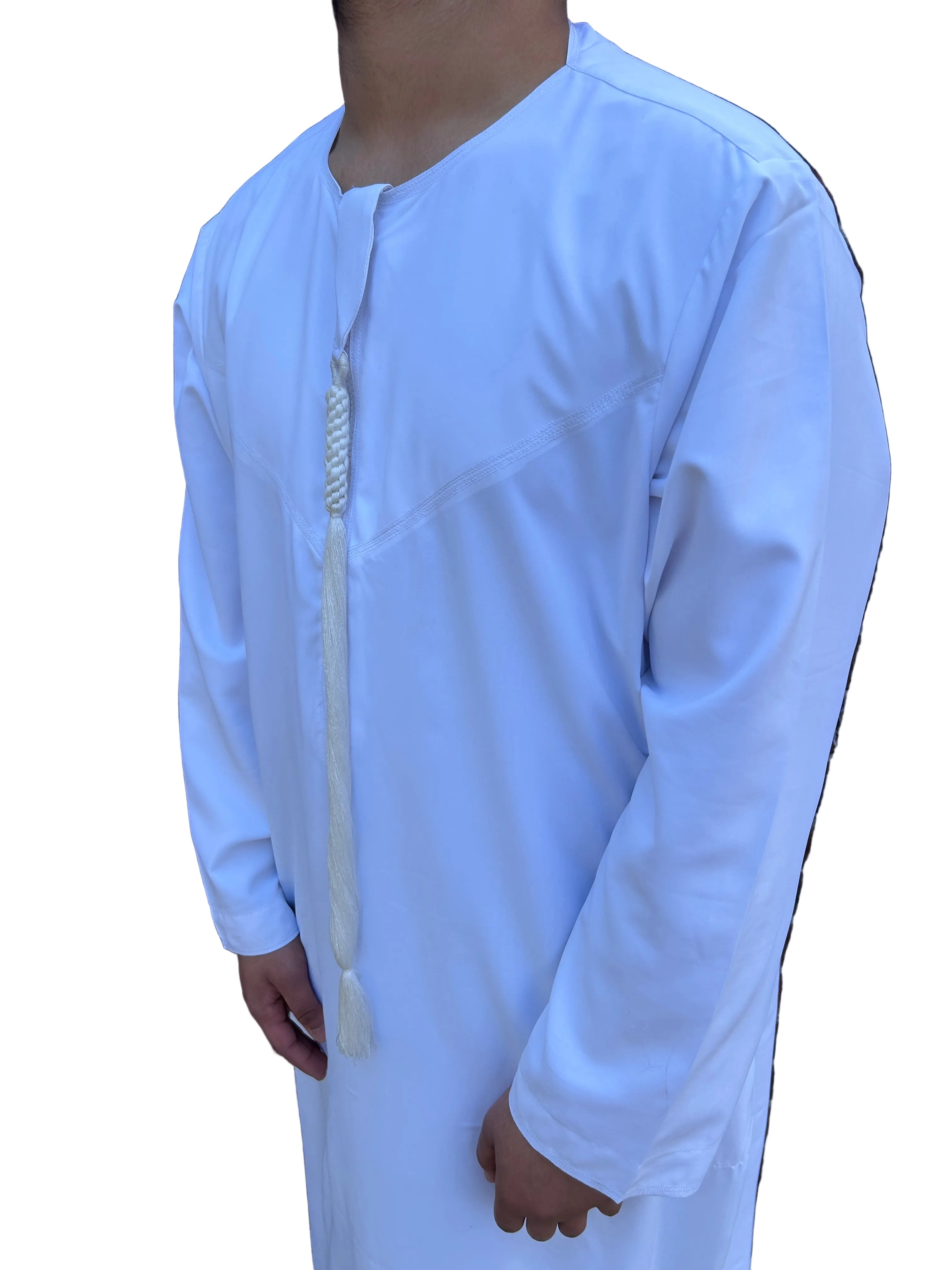 AL Noor Emirati Thobe - White