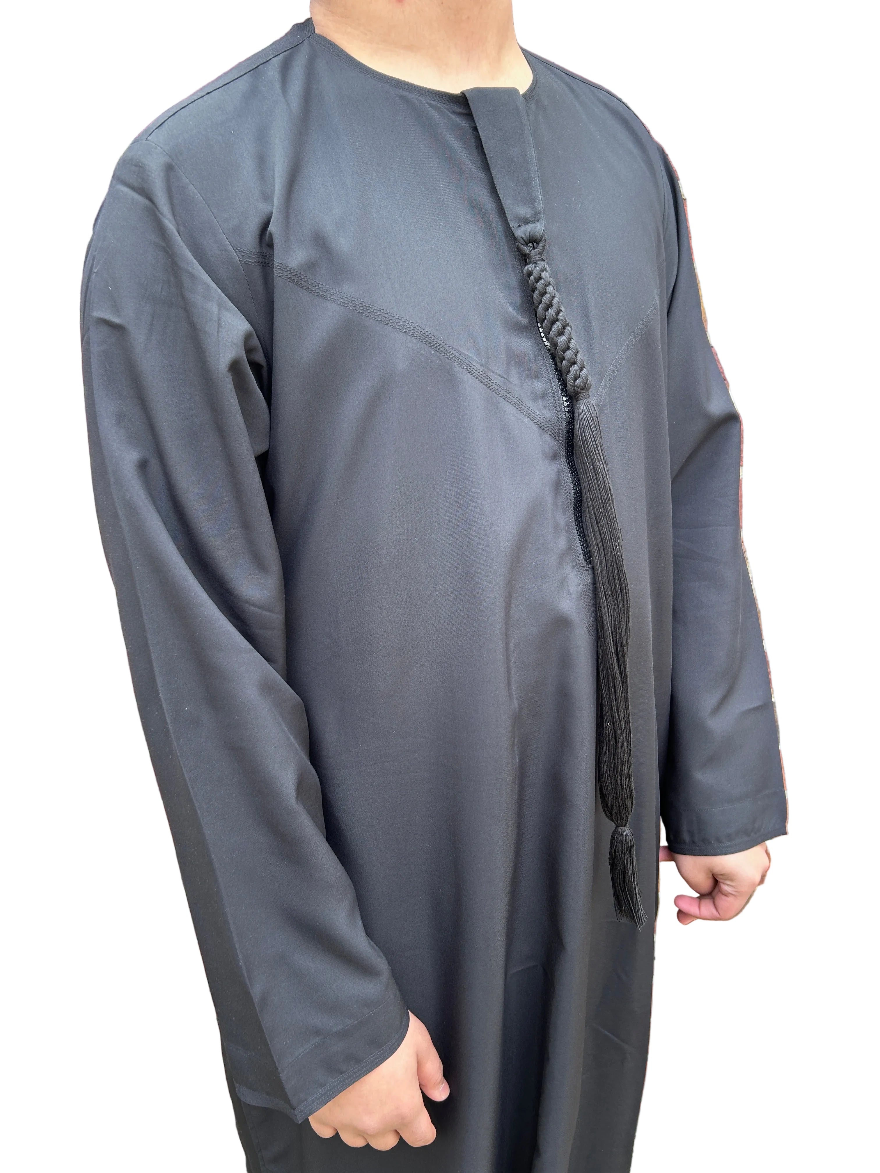 AL Noor Emirati Thobe - Black